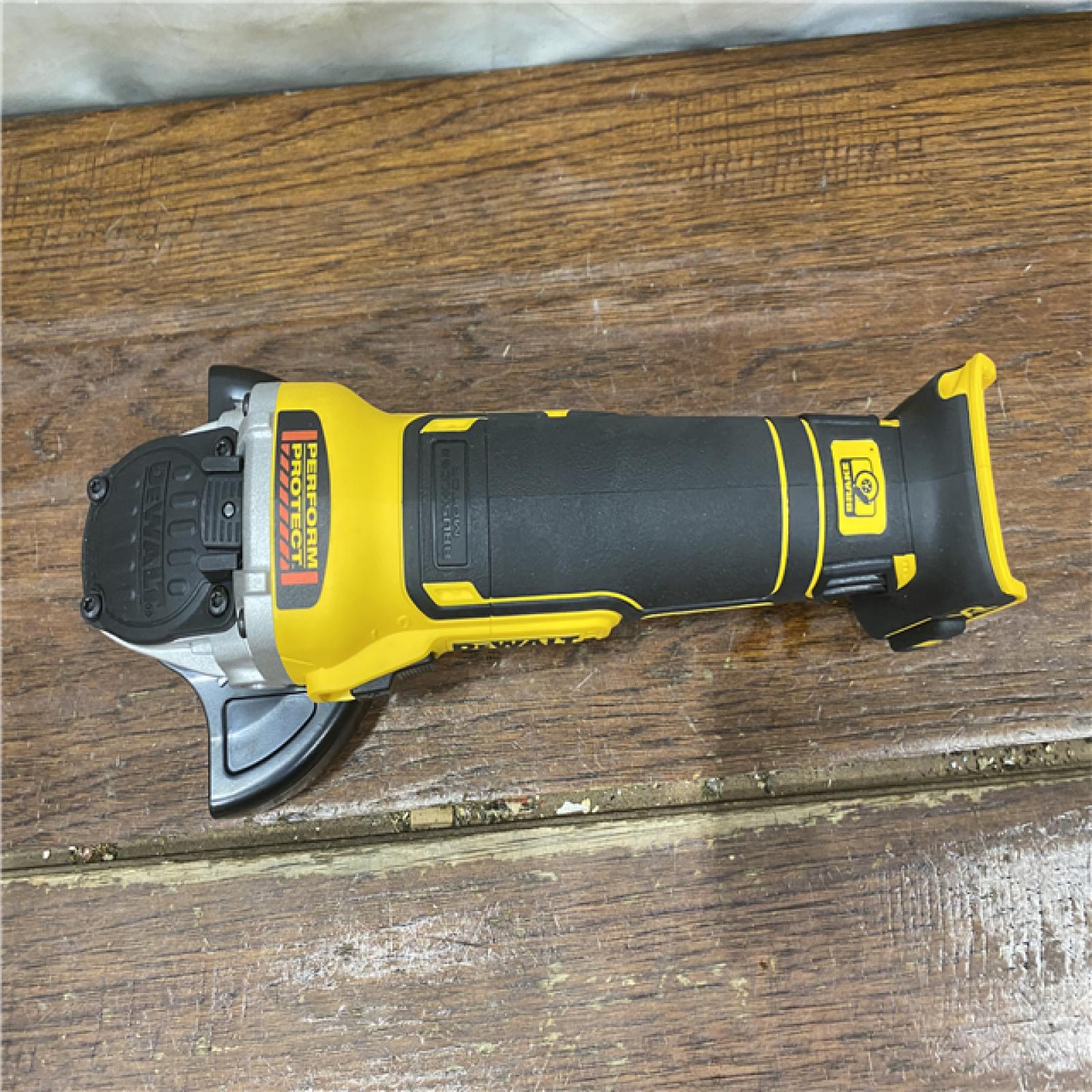 AS-IS DeWalt DCG405B 20V Max XR 4.5-Inch Slide Switch Small Angle Grinder (Tool Only)