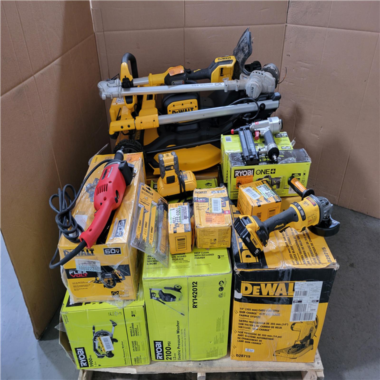 CALIFORNIA AS-IS TOOL PALLET