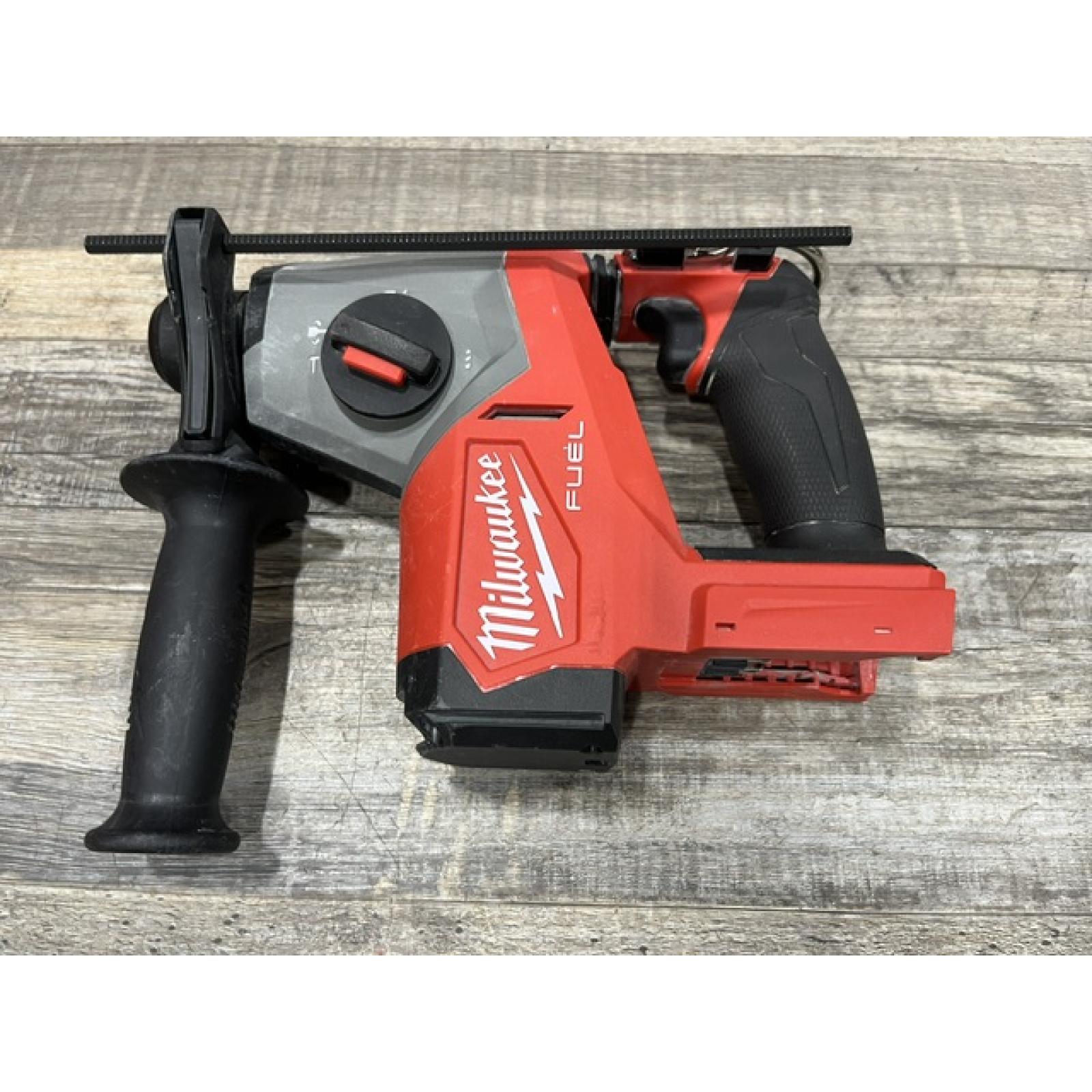 AS-IS Milwaukee FUEL 18V Lithium-Ion Brushless Cordless 5/8 in. SDS-Plus Rotary Hammer (Tool-Only)