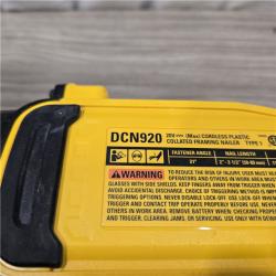 AS-IS DEWALT 20-Volt 21° Cordless Framing Nailer (Tool-Only)