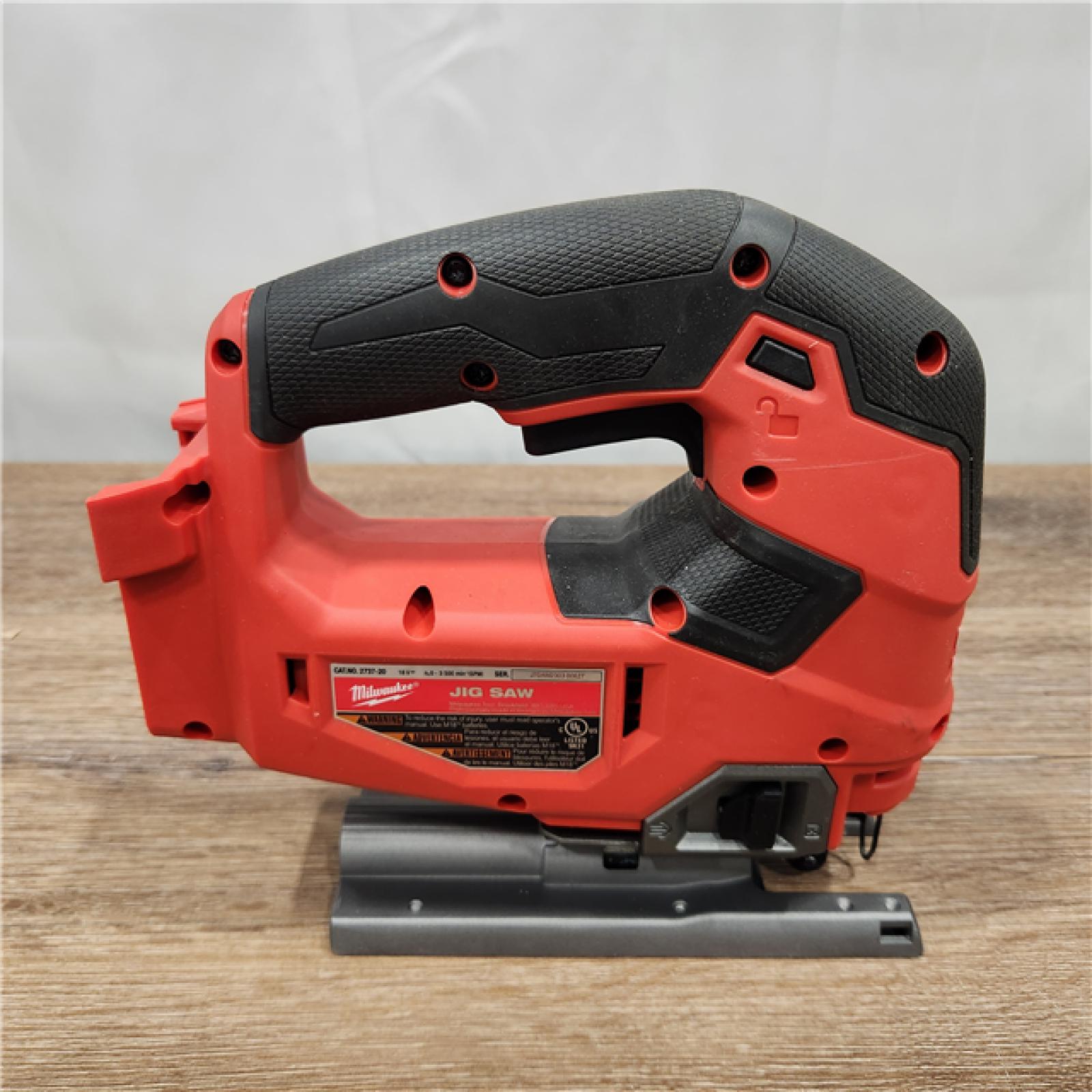 AS-IS  Milwaukee M18 FUEL Cordless D-Handle Jig Saw (Tool Only), 2737-20