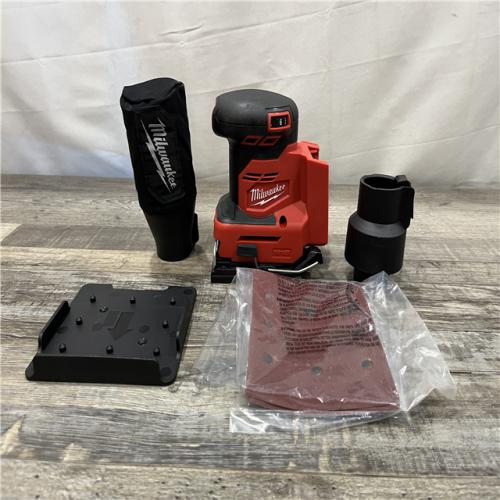 AS-IS Milwaukee 18V Lithium-Ion Cordless 1/4 in. Sheet Sander (Tool-Only)