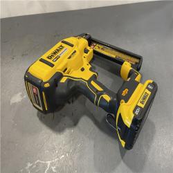 AS-IS - DeWALT 20V MAX XR Lithium-Ion Cordless 18-Gauge Narrow Crown Stapler Kit