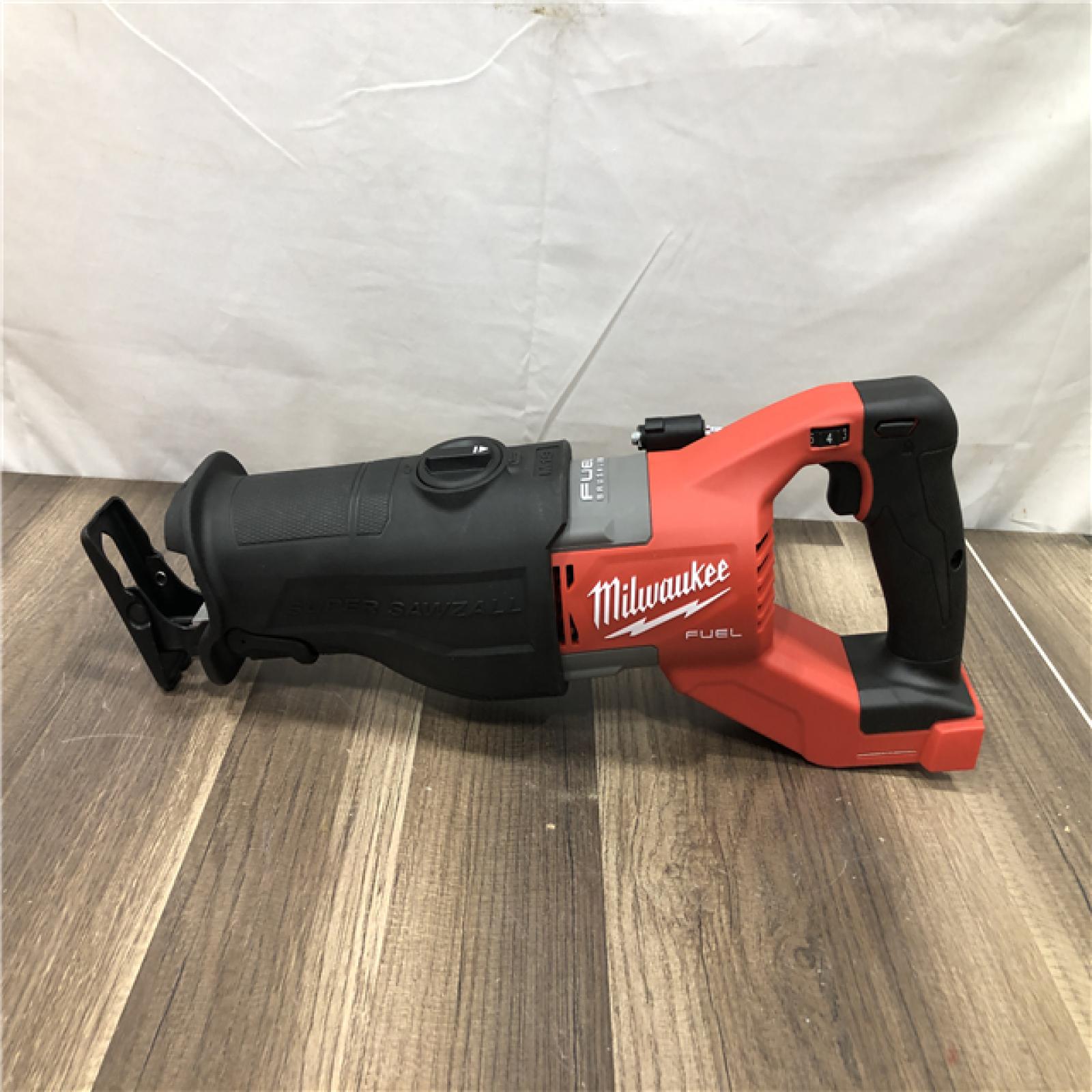 AS-IS Milwaukee  FUEL 18V Lithium-Ion Brushless Cordless Super SAWZALL Orbital Reciprocating Saw (Tool-Only)