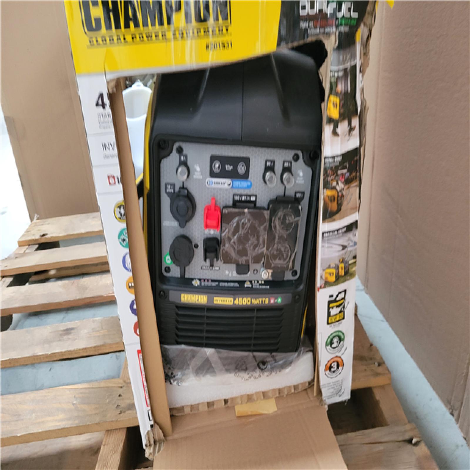 CALIFORNIA AS-IS CHAMPION PORTABLE GENERATOR