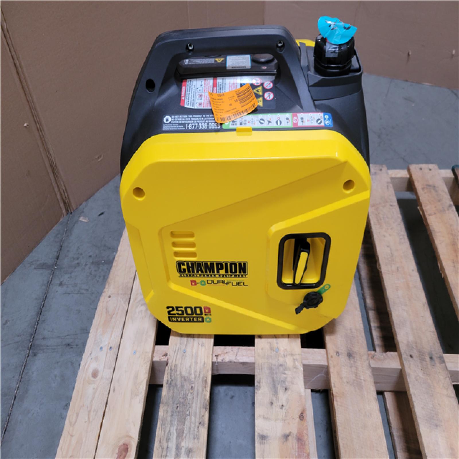 CALIFORNIA AS-IS CHAMPION PORTABLE GENERATOR