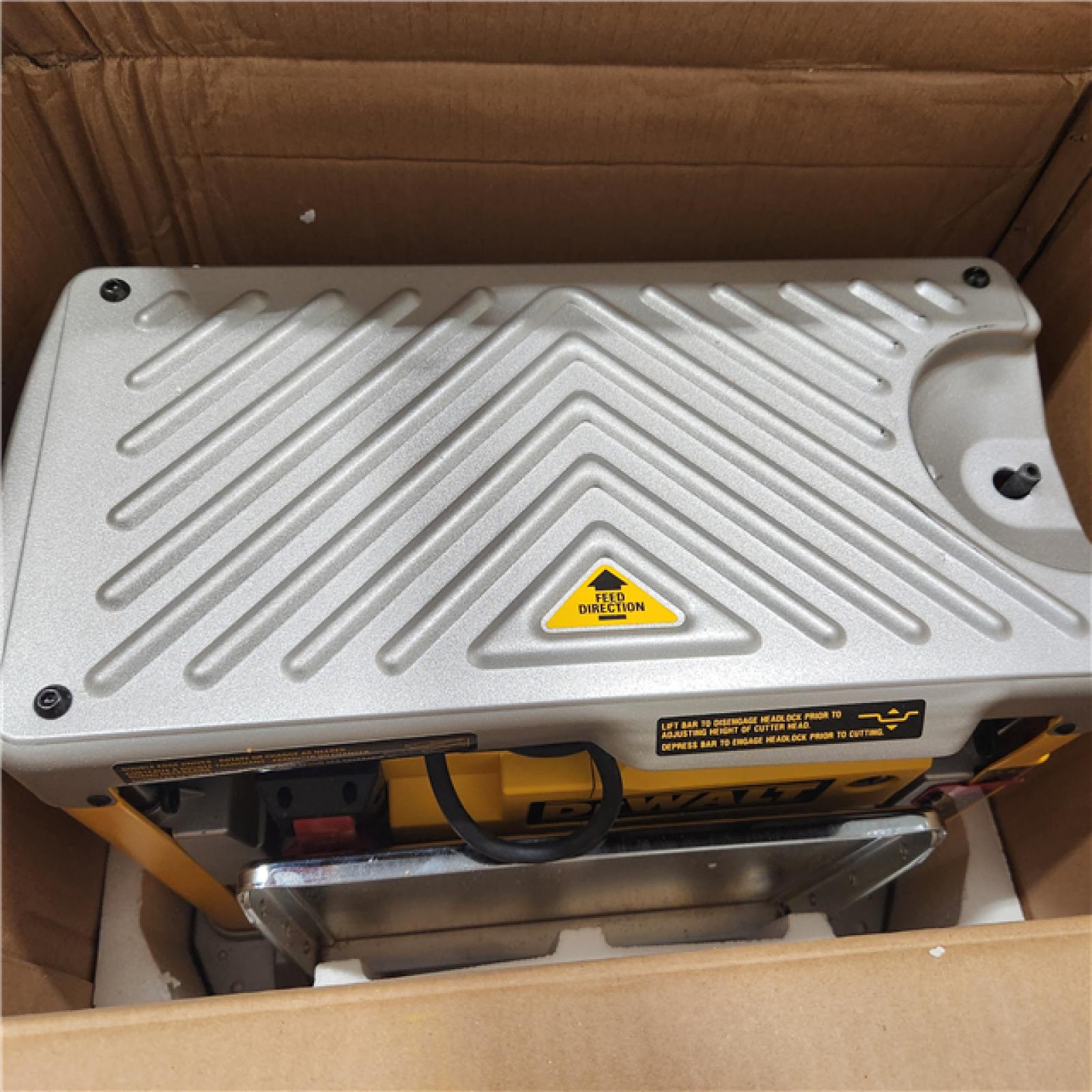 As-Is- DEWALT 15 Amp Corded 12.5 in. Bench Planer