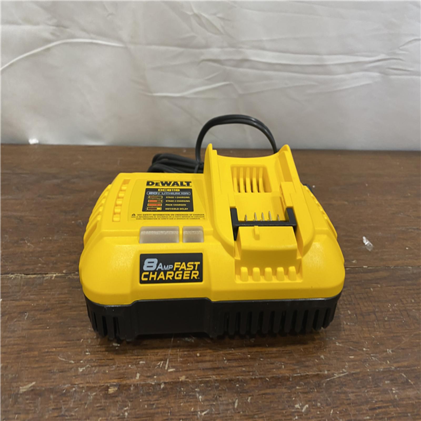 AS-IS DeWalt 20V Max Fan-Cooled Fast Charger DCB118