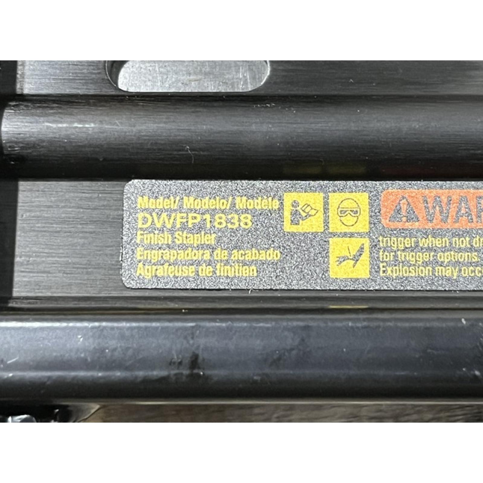NEW - DEWALT Pneumatic 18-Gauge 1/4 in. Crown Corded Stapler