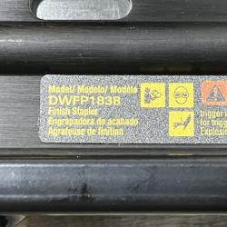 NEW - DEWALT Pneumatic 18-Gauge 1/4 in. Crown Corded Stapler