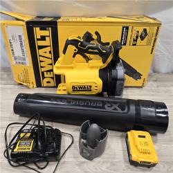 AS-IS DeWalt Brushless Cordless Battery Powered Handheld Leaf Blower KIT