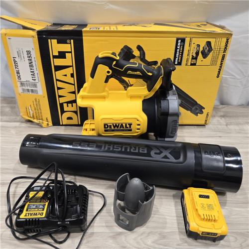 AS-IS DeWalt Brushless Cordless Battery Powered Handheld Leaf Blower KIT