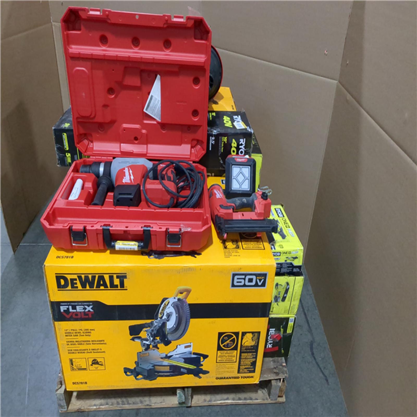 CALIFORNIA AS-IS TOOL PALLET