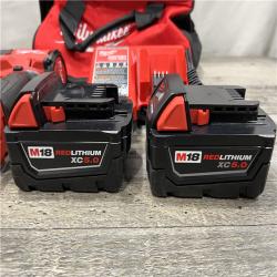 AS-IS Milwaukee FUEL 18V Lithium-Ion Brushless Cordless 1/2 in. Mid-Torque Impact Wrench with Friction Ring Kit