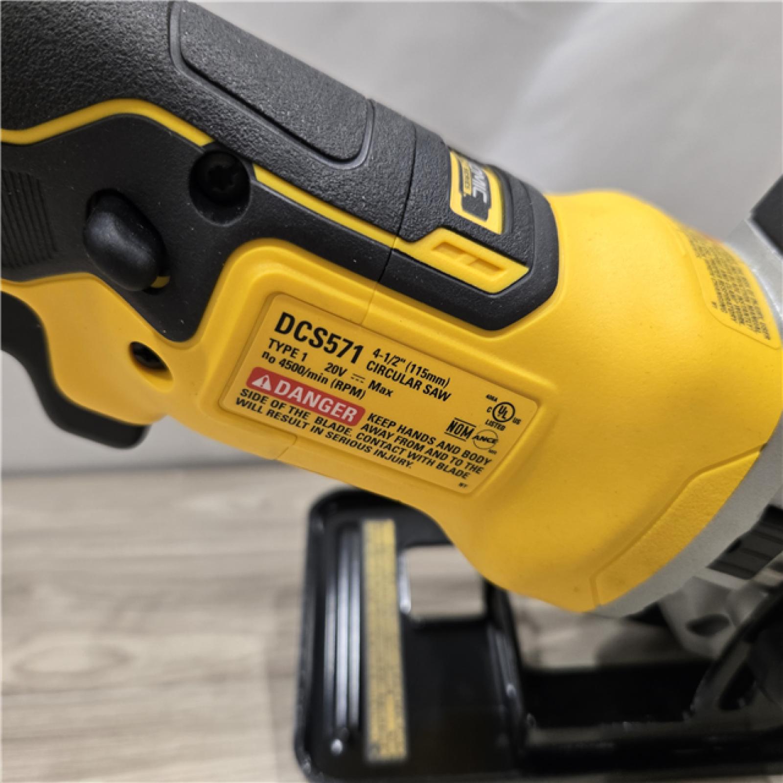 AS-IS DEWALT ATOMIC 20V MAX Cordless 4-1/2 in. Circular Saw (Tool Only)
