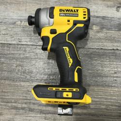 AS-IS DEWALT Atomic 20V Max Lithium-Ion Brushless Cordless Compact 1/4 in. Impact Driver Kit