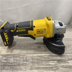 AS-IS DEWALT 20V MAX Cordless Brushless 4-1/2 in. Angle Grinder with Paddle Switch (Tool Only)