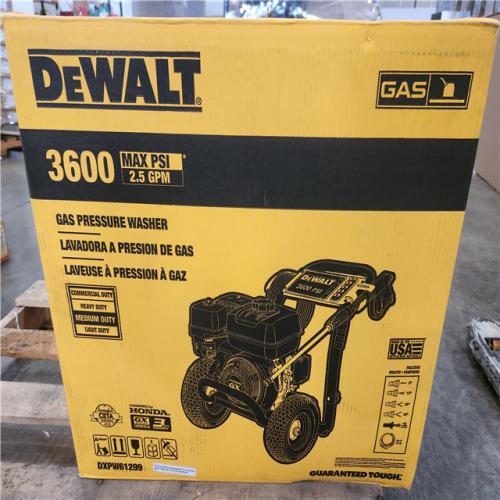 Phoenix NEW DEWALT 3600 PSI 2.5 GPM Cold Water Gas Professional Pressure Washer with HONDA GX200 Engine