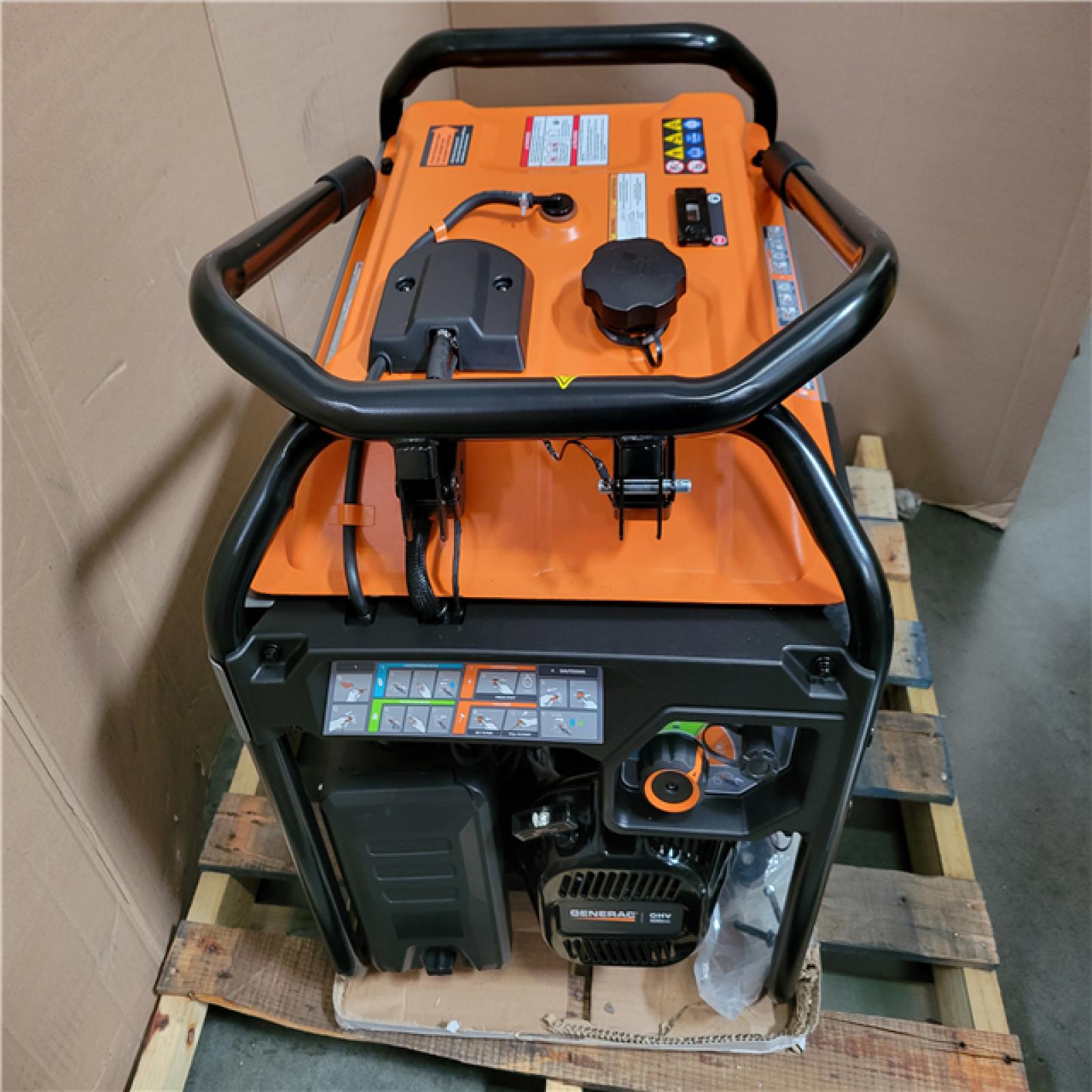 CALIFORNIA AS-IS GENERAC PORTABLE GENERATOR