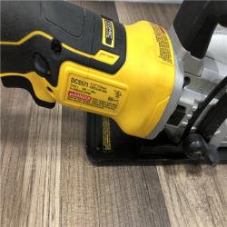AS-IS DEWALT ATOMIC 20V MAX Cordless Brushless 4-1/2 in. Circular Saw (Tool Only)