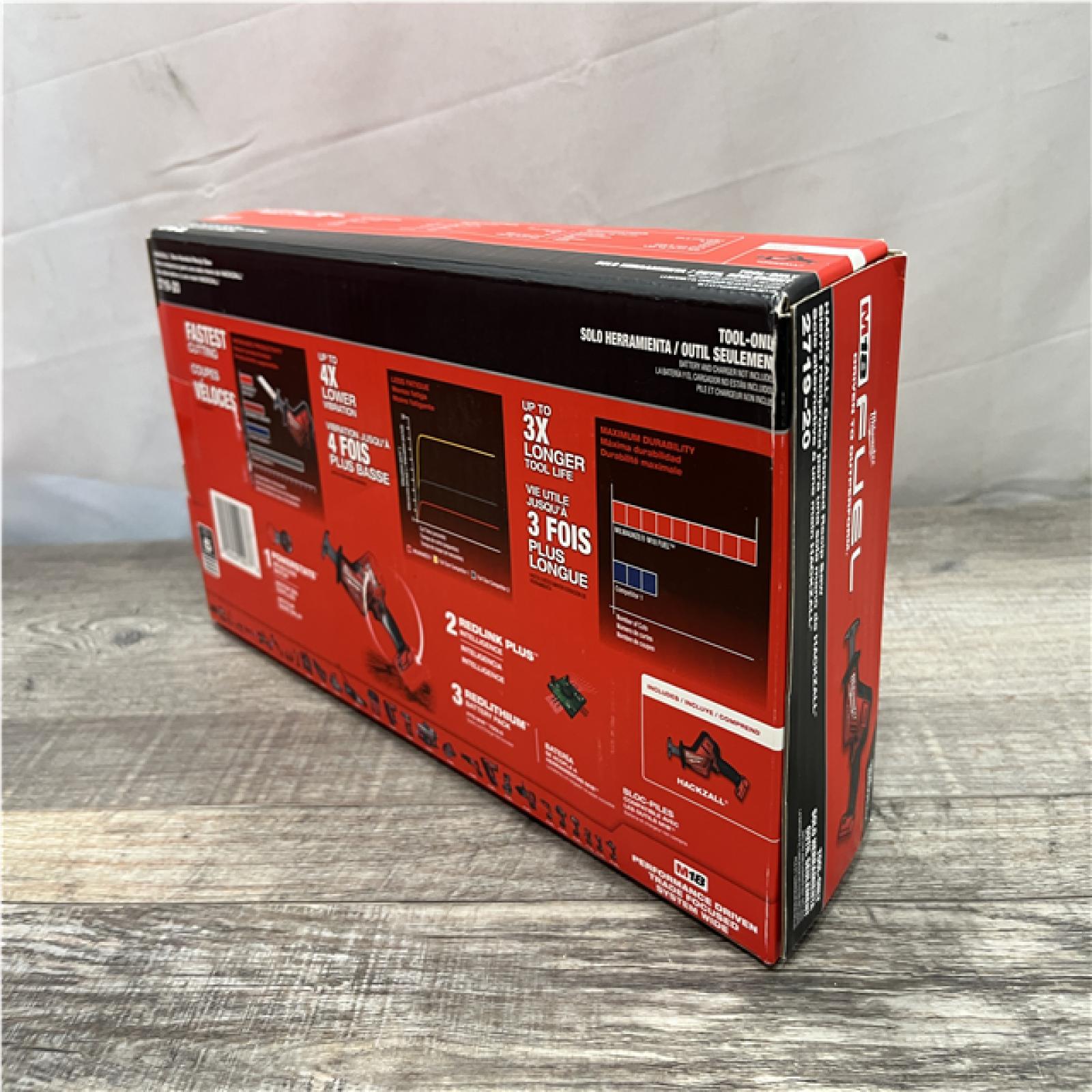 NEW - Milwaukee FUEL 18V Lithium-Ion Brushless Cordless HACKZALL Reciprocating Saw (Tool-Only)
