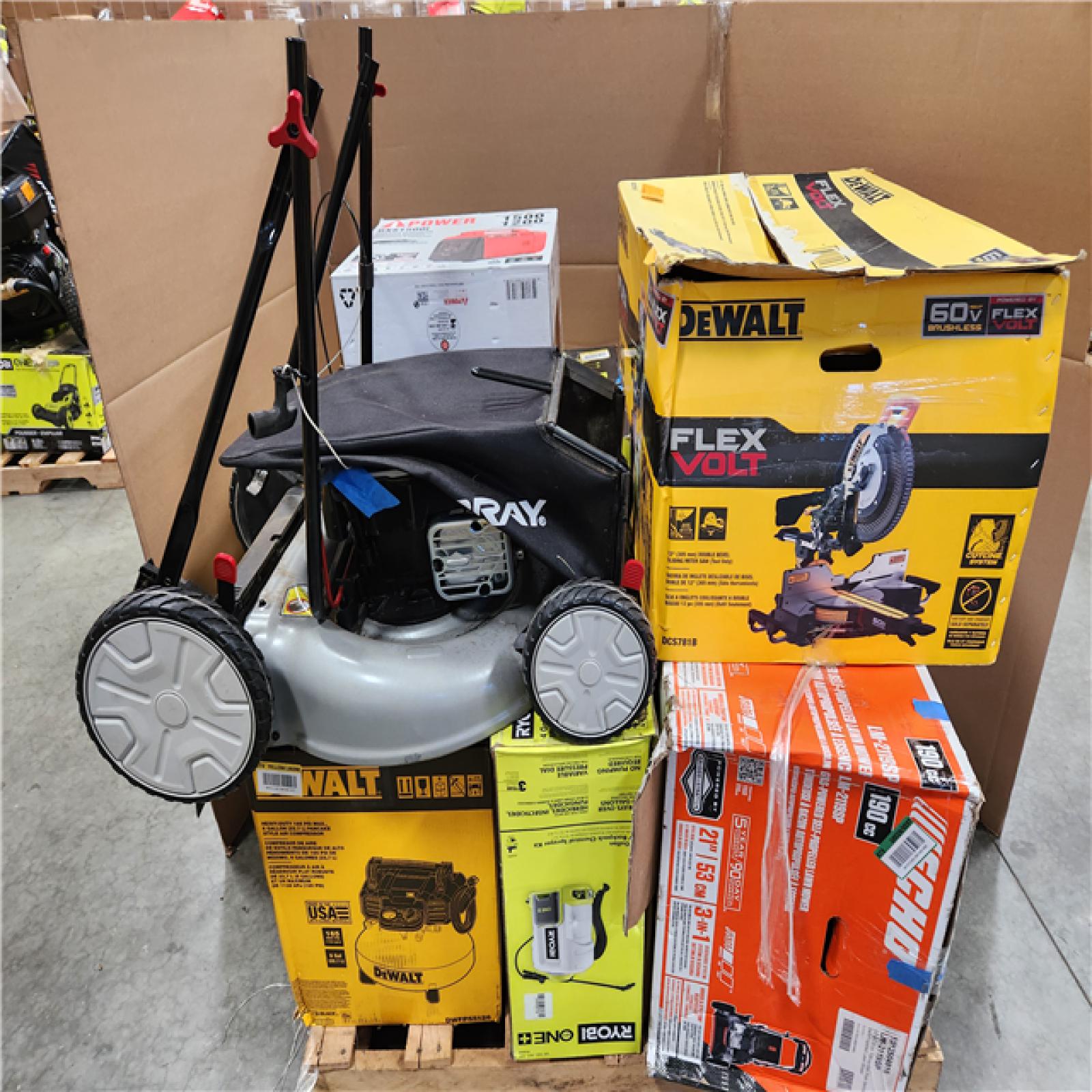 CALIFORNIA AS-IS OUTDOOR POWER EQUIPMENT