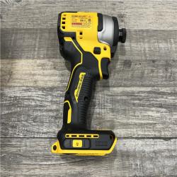 AS-IS DEWALT Atomic 20V Max Lithium-Ion Brushless Cordless Compact 1/4 in. Impact Driver Kit