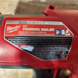 HOUSTON LOCATION - AS - IS Milwaukee FUEL 3-1/2 in. 18-Volt 21-Degree Lithium-Ion Brushless Cordless Framing Nailer (Tool-Only)