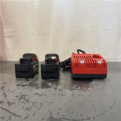 AS-IS- M18 18-Volt Lithium-Ion XC Starter Kit with Two 5.0Ah Batteries and Charger