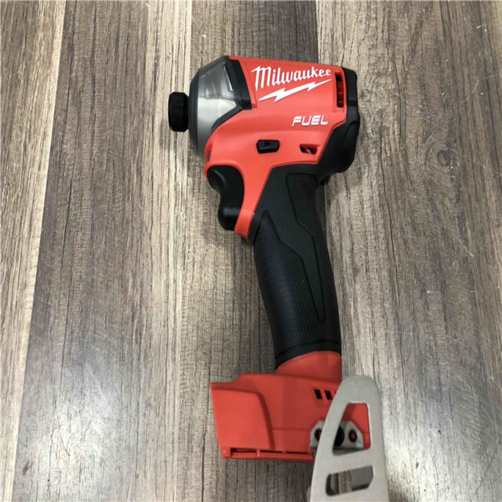 AS-IS Milwaukee FUEL SURGE 18V Lithium-Ion Brushless Cordless 1/4 in. Hex Impact Driver (Tool-Only)