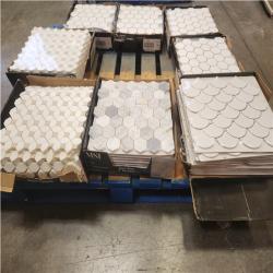 Phoenix AS-IS Mixed MSI Mosaic Floor and Wall Tile Pallet (8-Boxes)