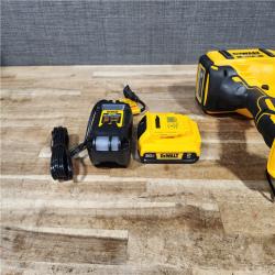 HOUSTON LOCATION - AS - IS DEWALT 20V MAX XR 16-Gauge Electric Cordless Angled Finishing Nailer Kit