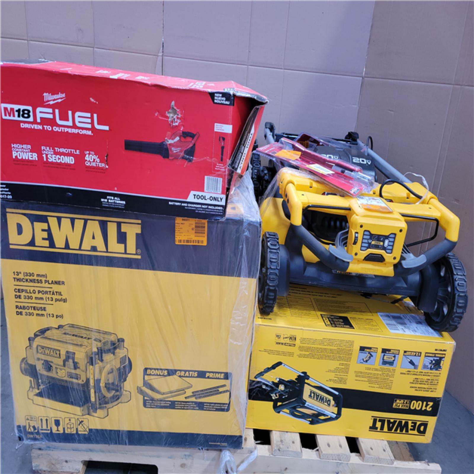 CALIFORNIA AS-IS TOOL PALLET