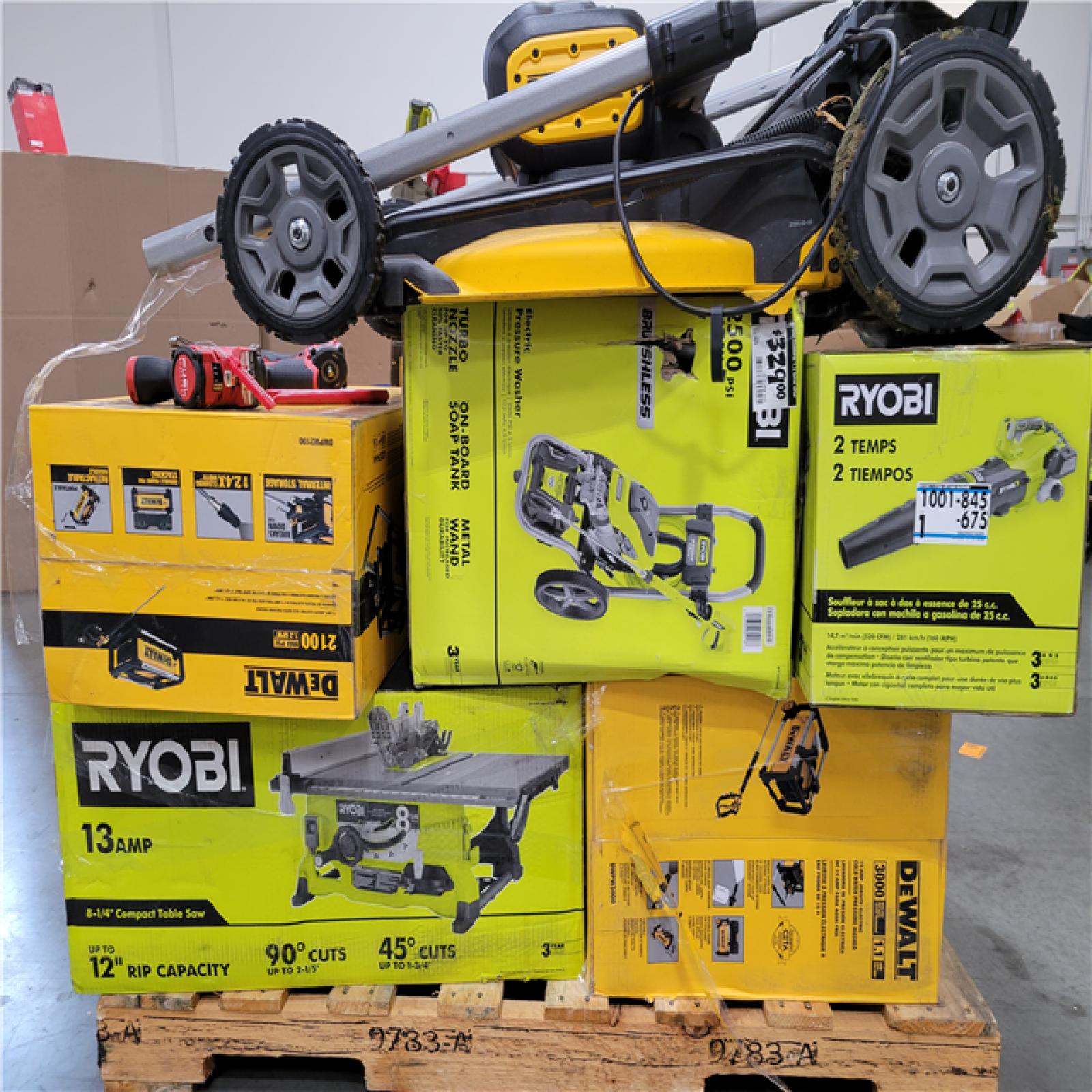 CALIFORNIA AS-IS TOOL PALLET