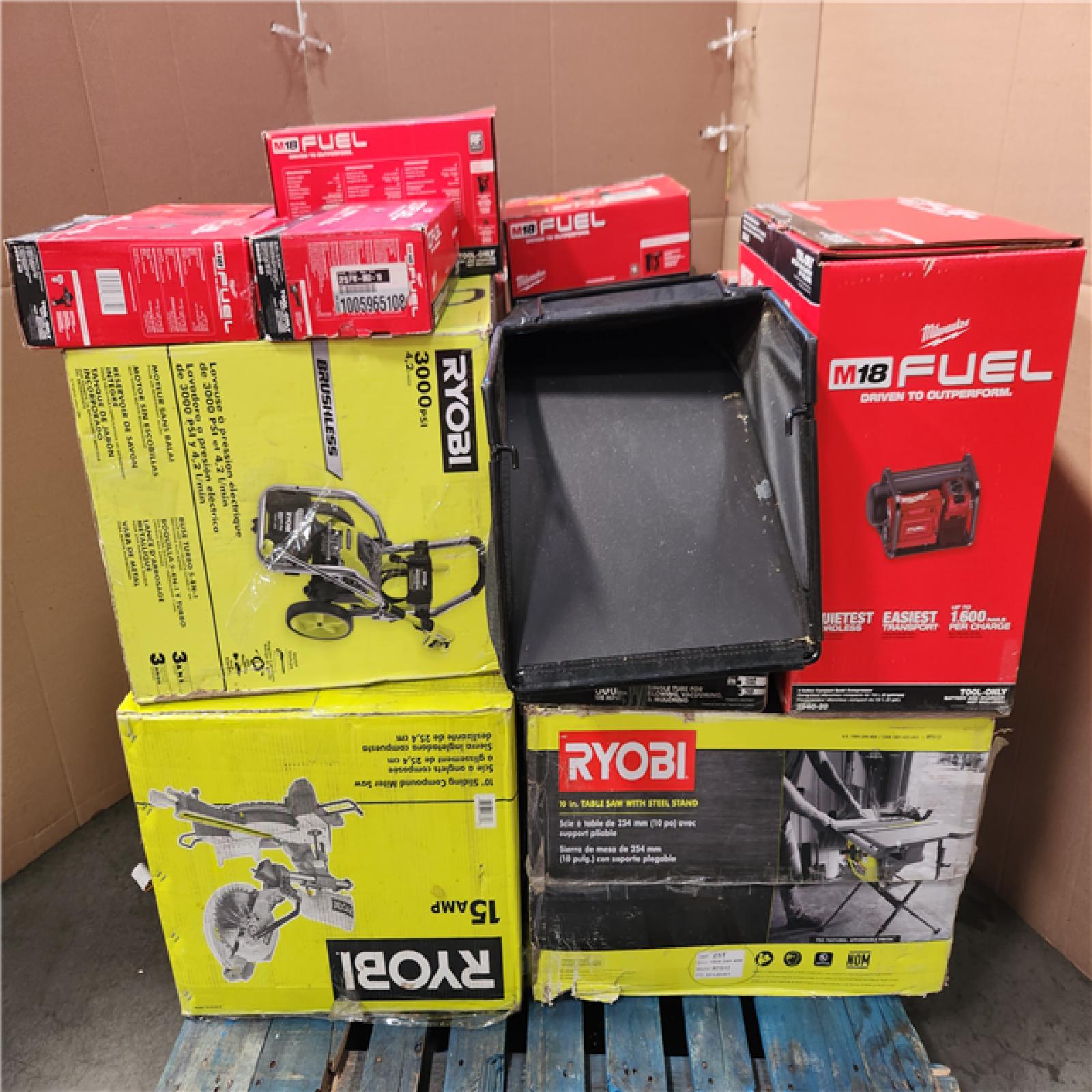 CALIFORNIA AS-IS TOOL PALLET