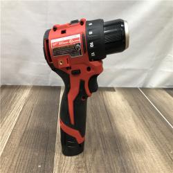 AS-IS Milwaukee 12-Volt Lithium-Ion Brushless Cordless Subcompact Brushless Drill Driver Kit