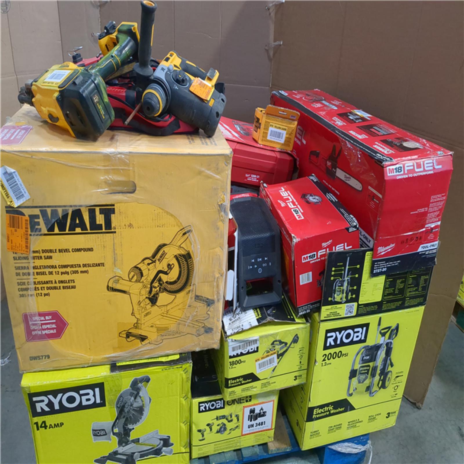 CALIFORNIA AS-IS TOOL PALLET