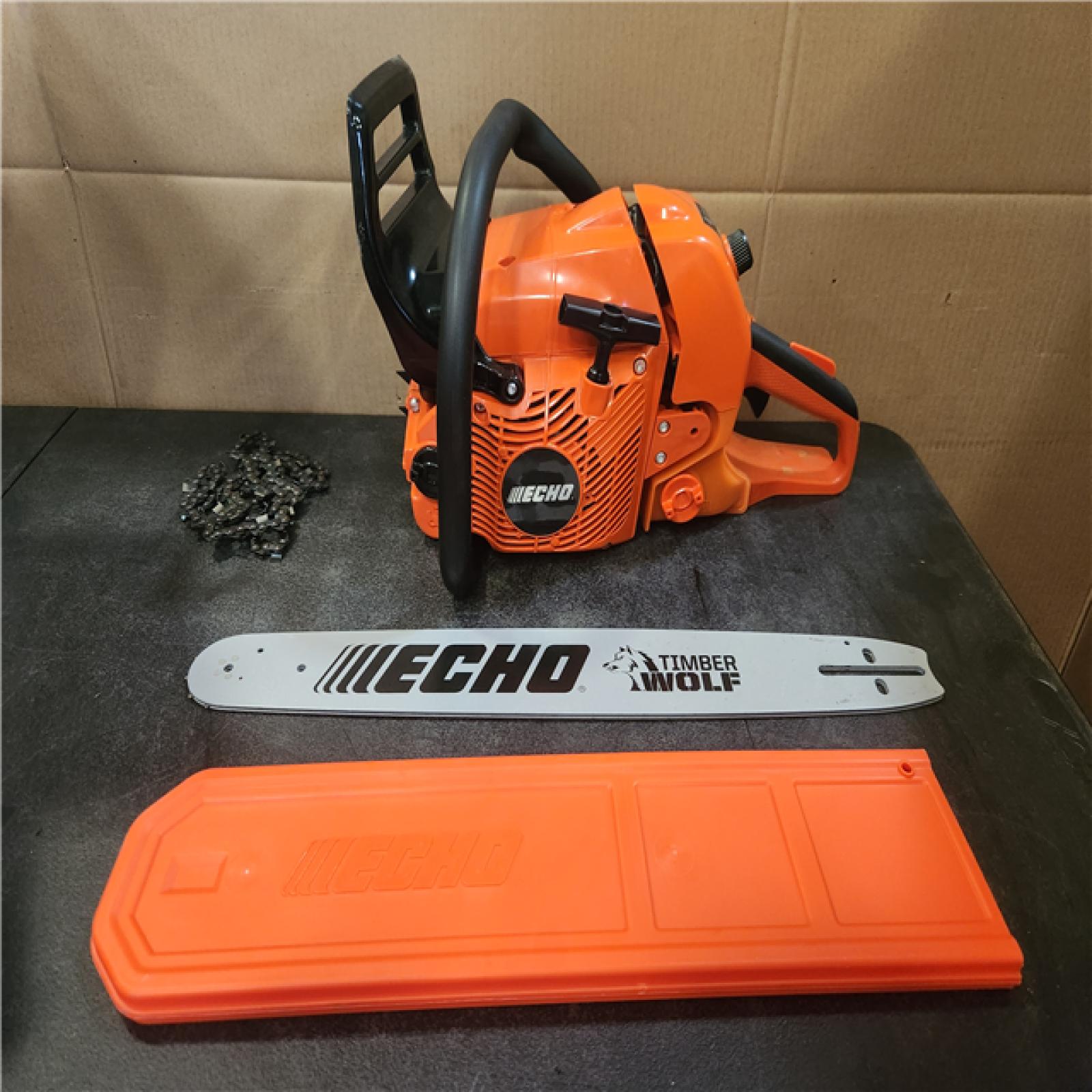 Phoenix NEW ECHO 20 in. 59.8 cc Gas 2-Stroke Rear Handle Timber Wolf Chainsaw