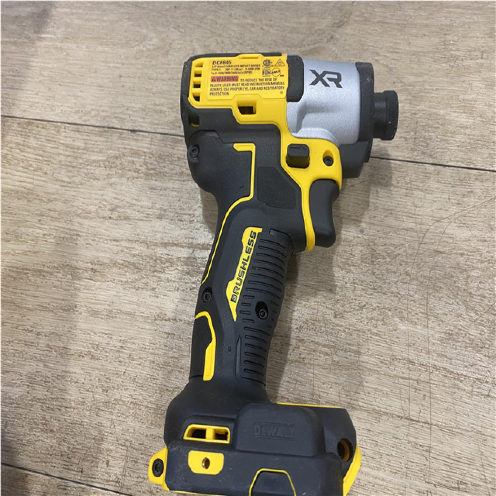 AS-IS DEWALT 20-Volt Maximum XR Cordless Brushless 1/4 in. 3-Speed Impact Driver (Tool-Only)