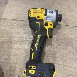 AS-IS DEWALT 20-Volt Maximum XR Cordless Brushless 1/4 in. 3-Speed Impact Driver (Tool-Only)