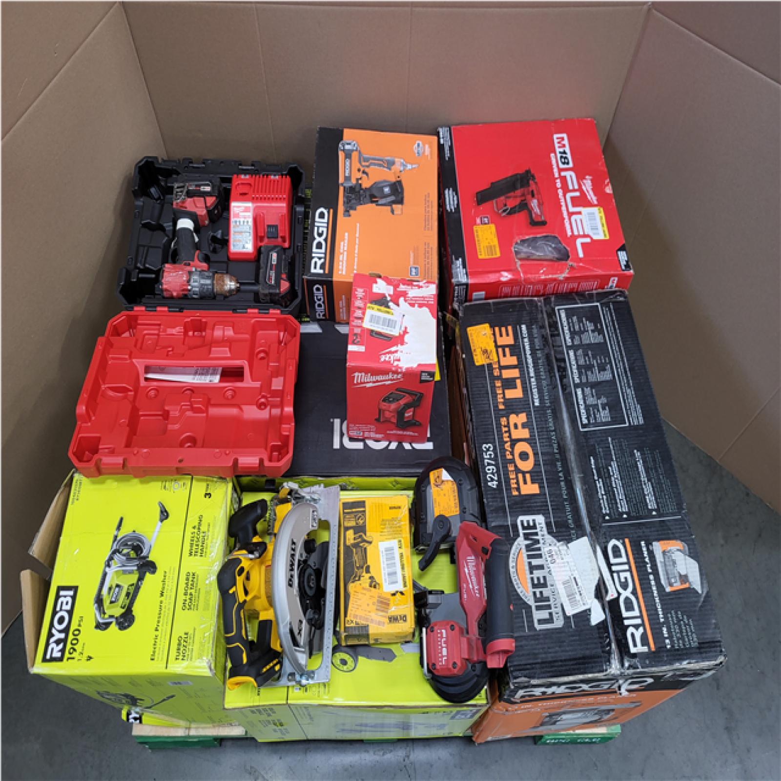 CALIFORNIA AS-IS TOOL PALLET
