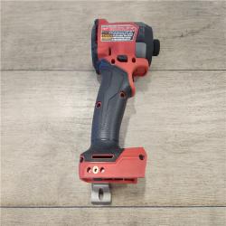 AS-IS- Milwaukee FUEL 18V Lithium-Ion Brushless Cordless 1/4 in. Hex Impact Driver (Tool-Only)