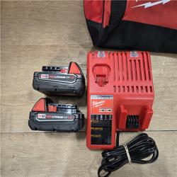 AS-IS Milwaukee 18V Lithium-Ion Cordless Drill Driver/Impact Driver Combo Kit
