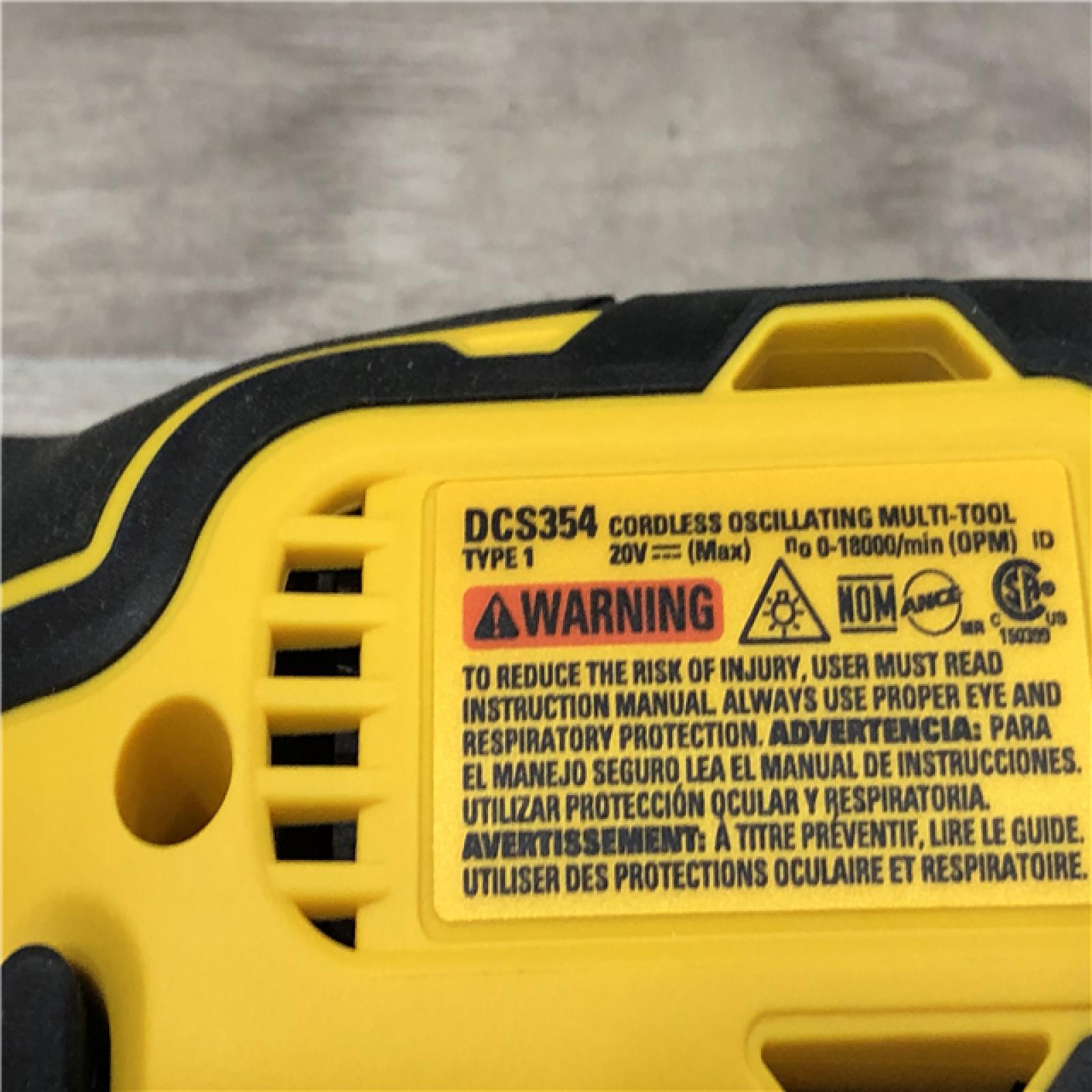 AS-IS DEWALT ATOMIC 20V MAX Cordless Oscillating Multi Tool (Tool Only)