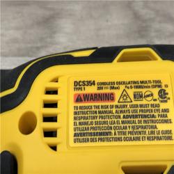 AS-IS DEWALT ATOMIC 20V MAX Cordless Oscillating Multi Tool (Tool Only)