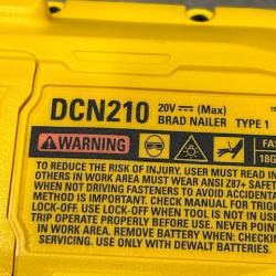AS-IS DEWALT 20V MAX XR 18 Gauge Cordless Brad Nailer (Tool Only)