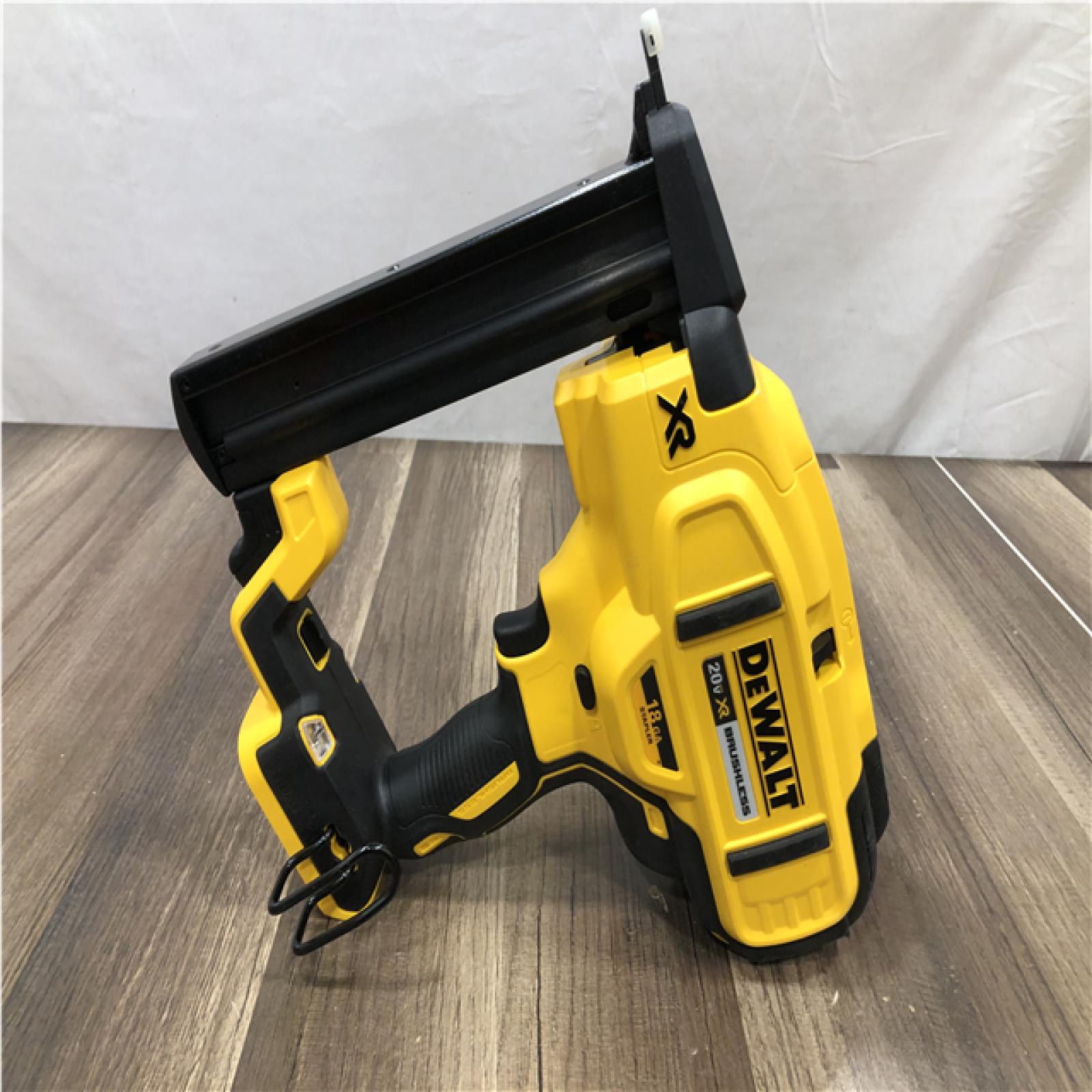AS-IS DEWALT Cordless 18-Gauge Narrow Crown Stapler (Tool Only)