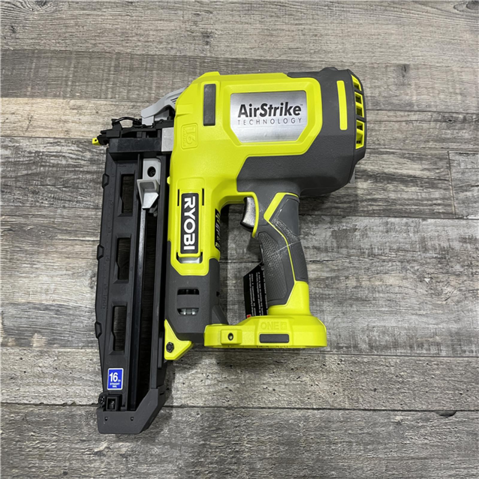AS-IS RYOBI ONE+ 18V AirStrike 16-Gauge Cordless Finish Nailer (Tool Only)