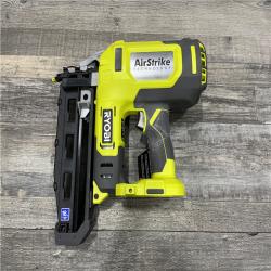 AS-IS RYOBI ONE+ 18V AirStrike 16-Gauge Cordless Finish Nailer (Tool Only)
