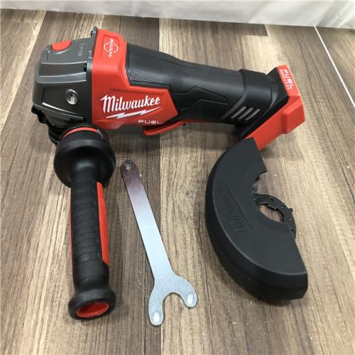 AS-IS Milwaukee FUEL 18V Lithium-Ion Brushless Cordless 4-1/2 in./5 in. Grinder w/Paddle Switch (Tool-Only)